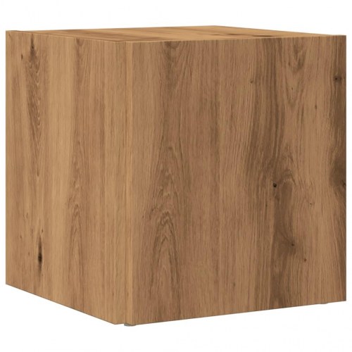 Sidebord/hjørneskab 33×33×34 cm i konstrueret træ - kunsteg