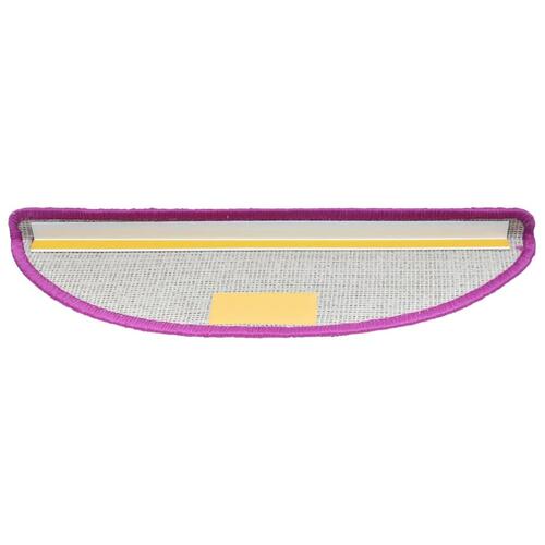 Trappemåtter 10 stk. 65x21x4 cm violet