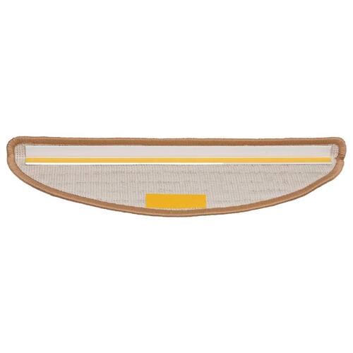 Trappemåtter 10 stk. 56x17x3 cm beige