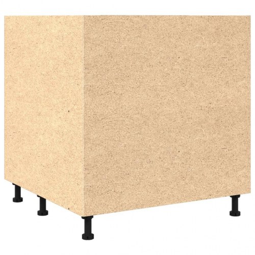 Køkkenskab “Lyon” hjørneskab - håndlavet eg, 75,5×75,5×81,5 cm, konstrueret træ