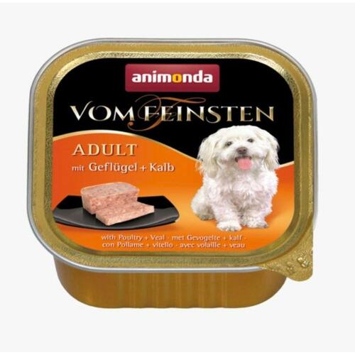 Våd mad Animonda Vom Feinsten Classic Oksekød Fugle 150 g