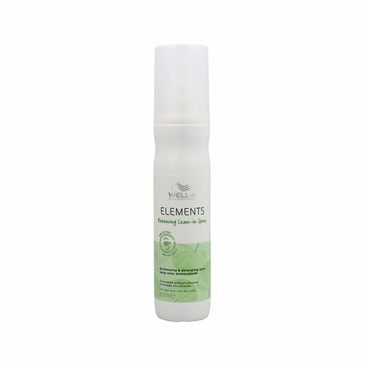 Hårbalsam Elements Renewing Leave-In Spray Wella (150 ml)