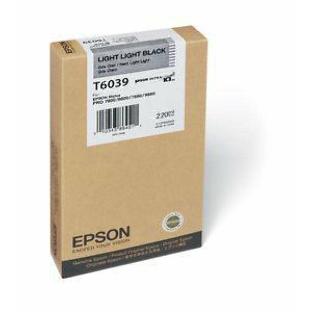 Epson original blækpatron til Stylus Pro 7880/9880 - Sort, 220 ml