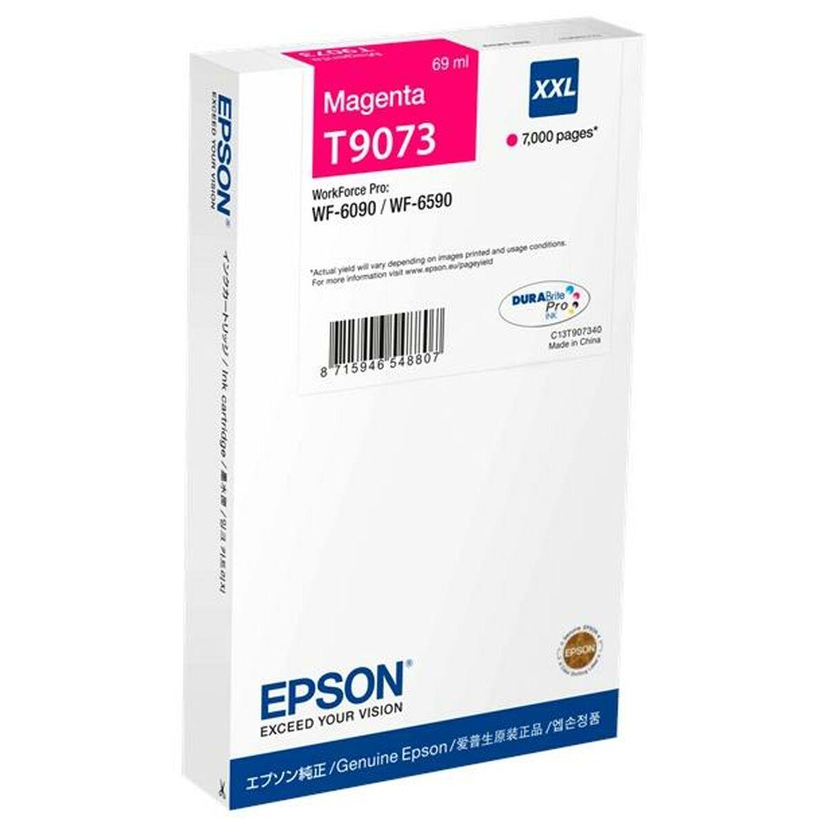 Epson C13T907340 blækpatron - Magenta, 69 ml (XXL) billede