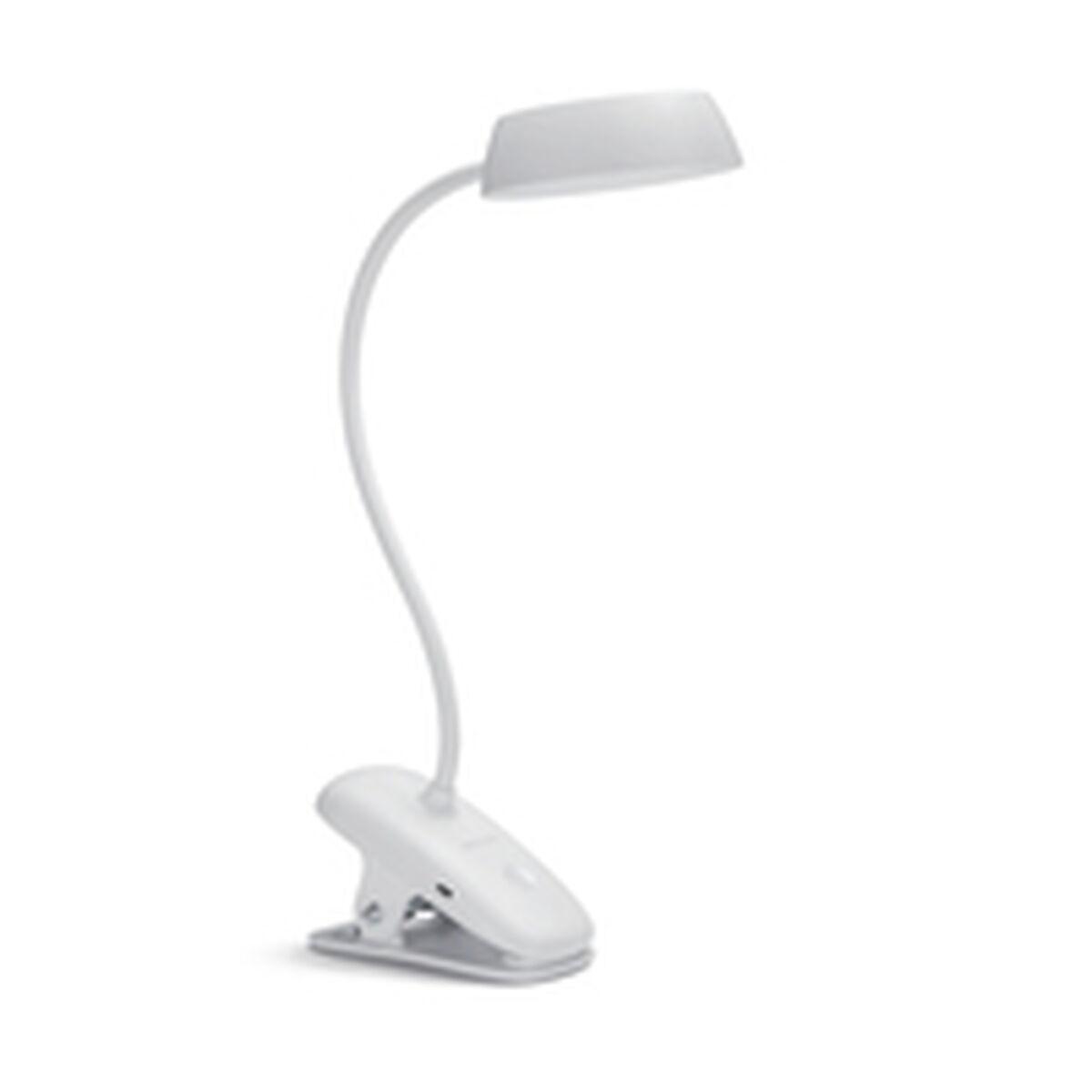 Philips bordlampe med klemme - hvid, 3 W, 4000 K