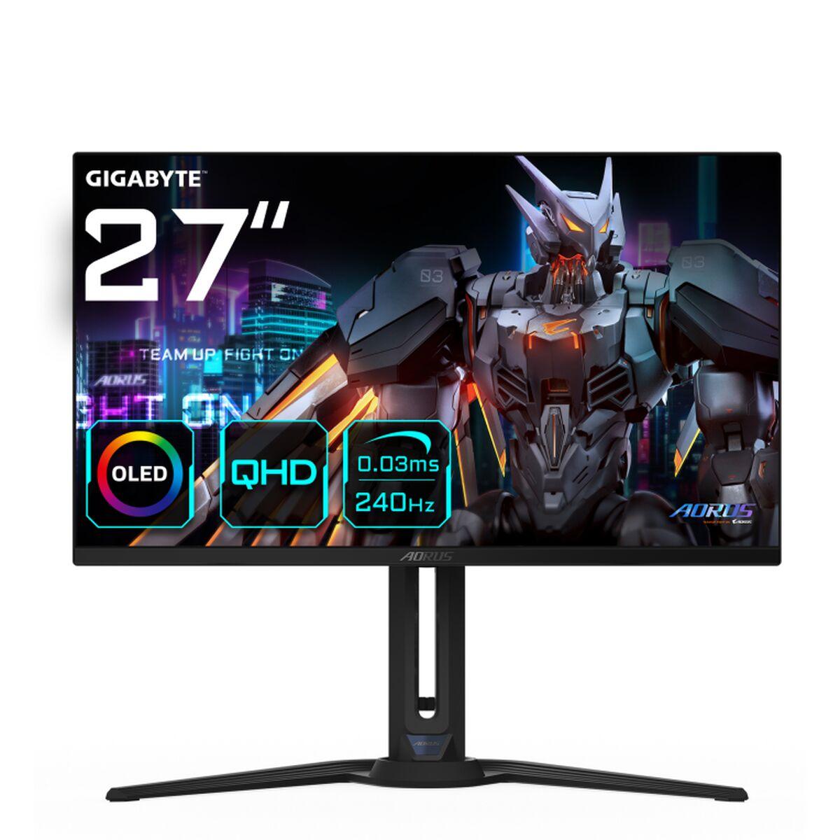 Gaming skærm Gigabyte FO27Q2 27" Quad HD 240 Hz