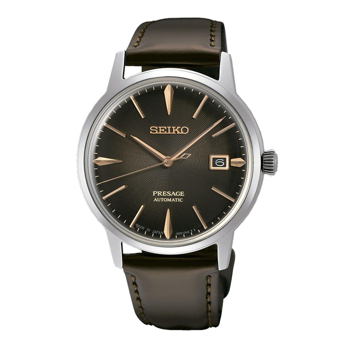Seiko Herreur SRPJ17J1 - brun rem, automatisk
