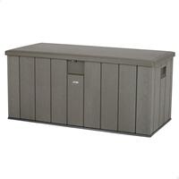 Udendørs Kasse Lifetime Brun 570 L 150 x 69 x 72 cm Stål Plastik