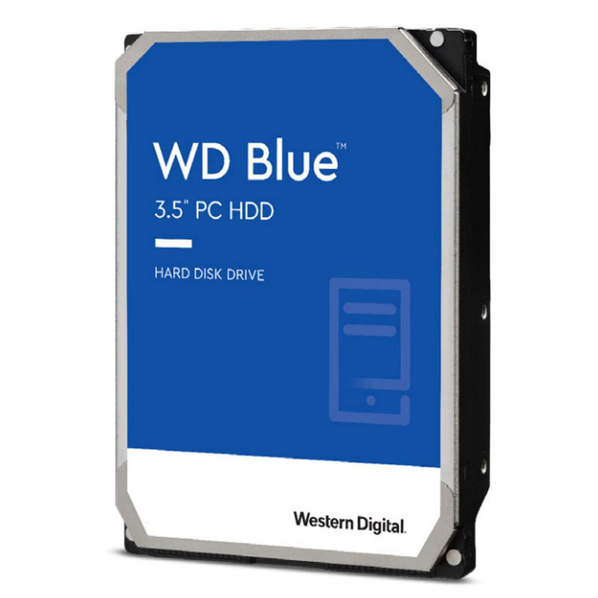 WD Blue WD40EZAX - Harddisk - 4 TB - intern - 3.5 - SATA 6Gb/s - 5400 rpm - buffer: 256 MB