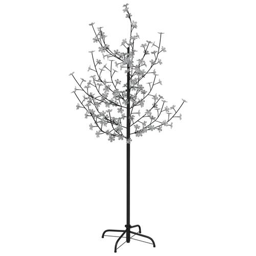 Kirsebærtræ med LED-lys 150 cm 120 LED'er varmt hvidt lys