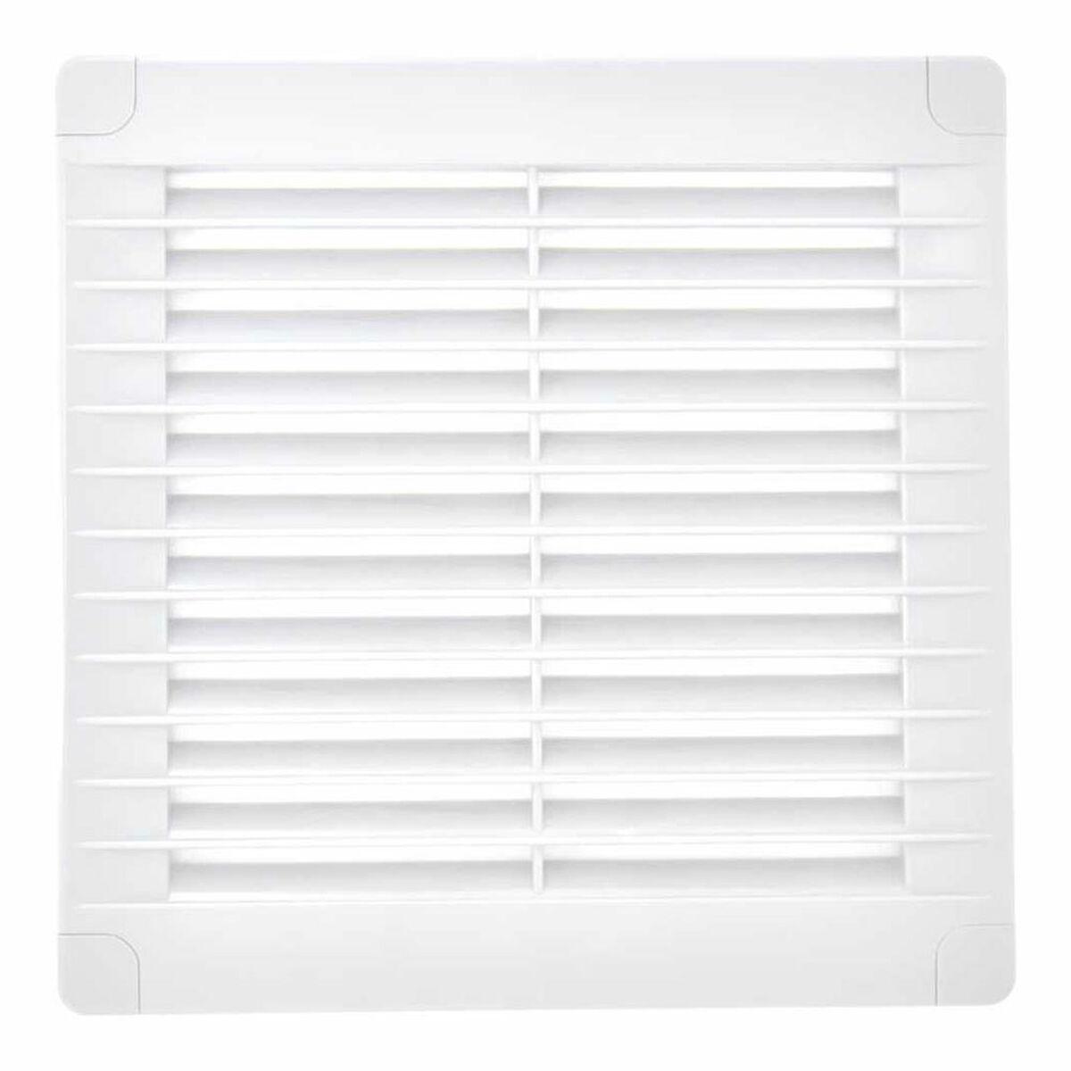 EDM Product ventilation gitter 15 × 15 cm - hvid (87702)