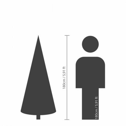 Everlands Killington kunstigt juletræ 180 cm - grøn, Ø 93 cm