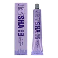 Permanent Farve Saga Nysha Color Pro Nº 7.4 (100 ml)