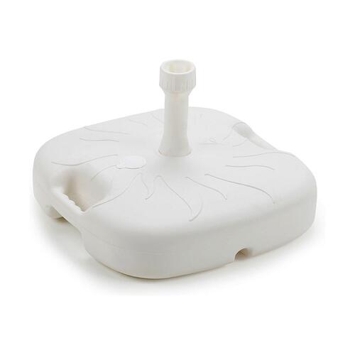 Fod for strandparasol IPAE Progarden 18 L Hvid polypropylen Plastik 44 x 44 x 12 cm