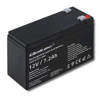 Batteri til System til Uafbrydelig Strømforsyning Qoltec 53062 7200 mAh 12 V