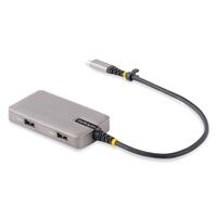 Docking-station Startech 104B-USBC-MULTIPORT Grå 4K Ultra HD Sort/Sølvfarvet
