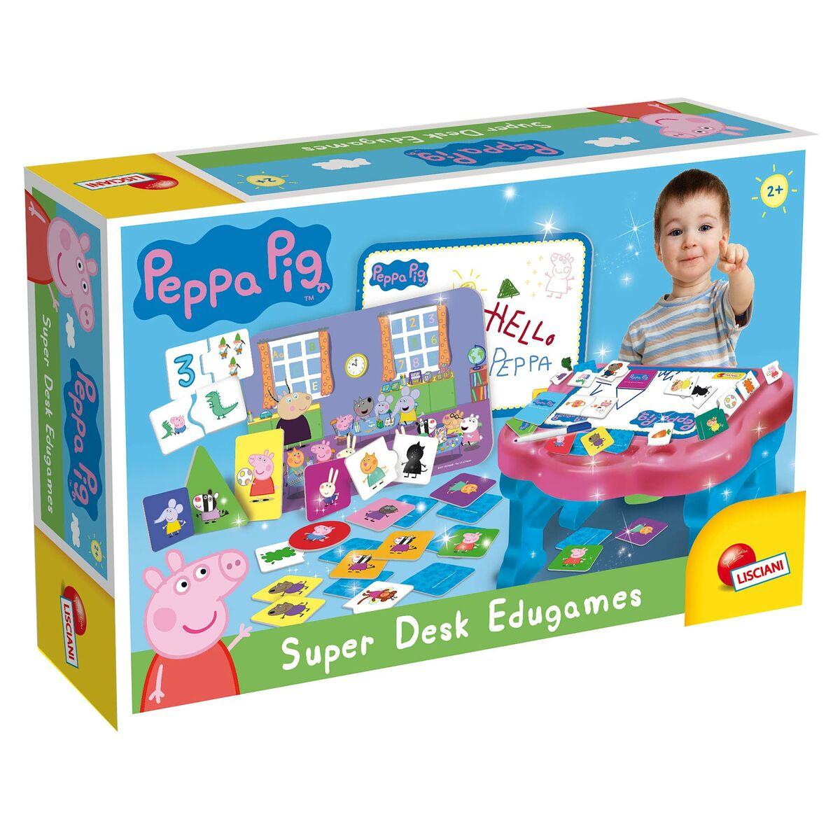Lisciani Giochi Peppa Pig aktivitetscenter - 30 × 48 × 38 cm
