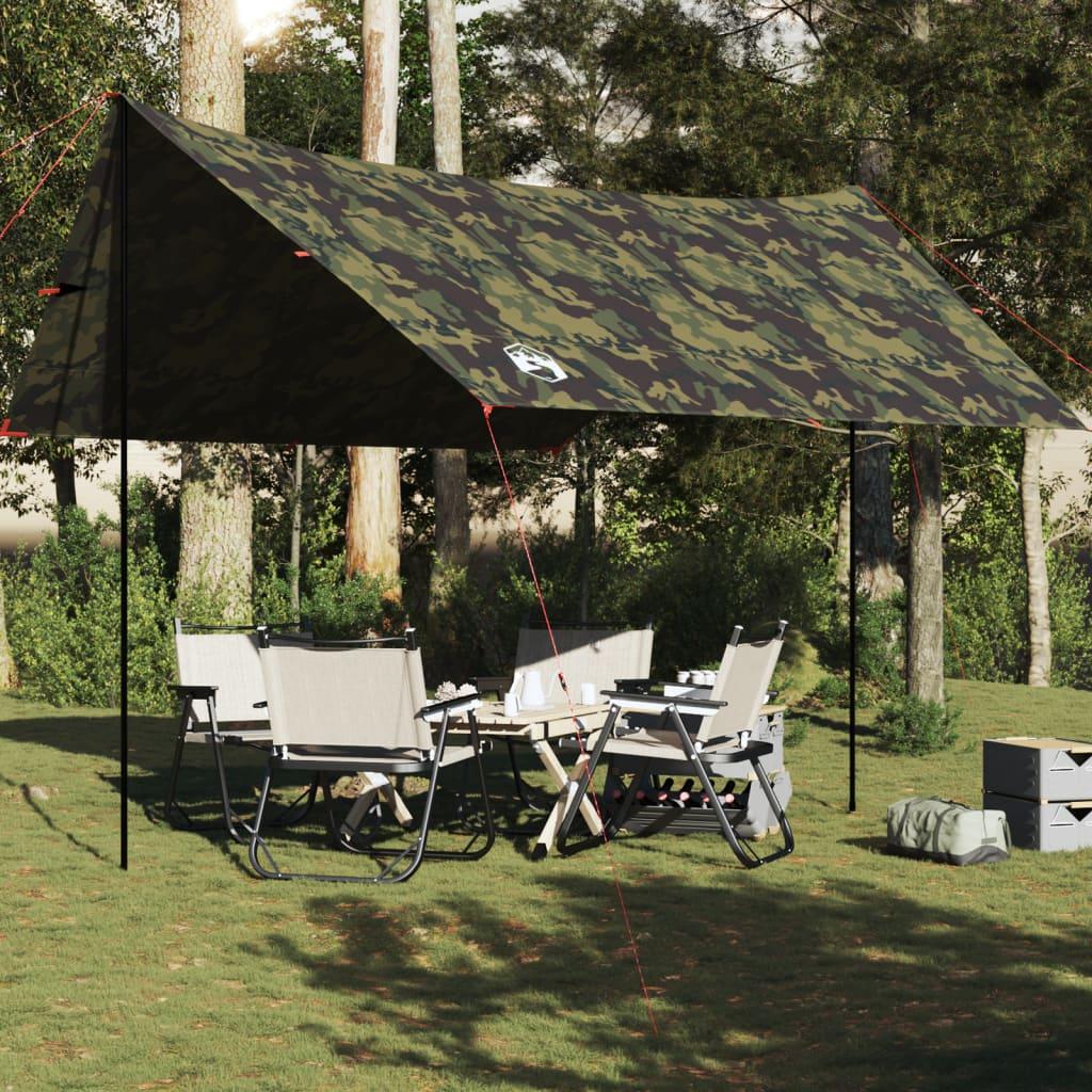 Tarp 438x376x212 cm vandafvisende camouflage