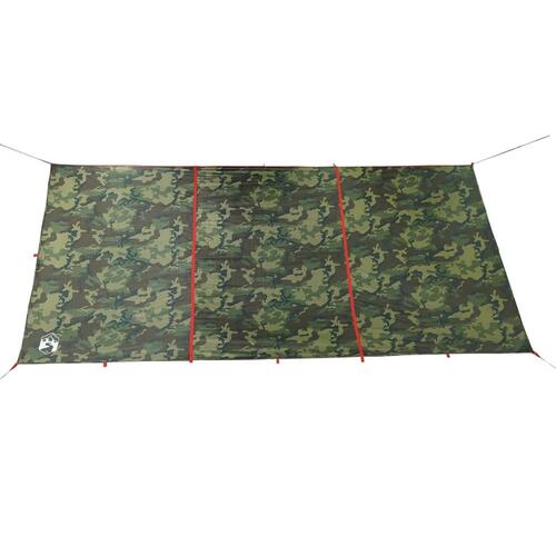 Tarp 451x420 cm vandafvisende camouflage