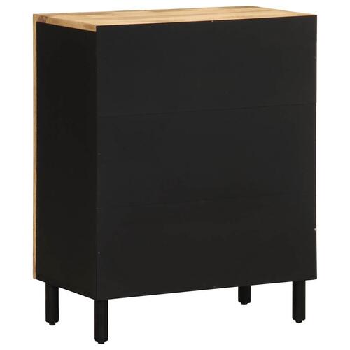 Skænk 60x33,5x75 cm massivt ru mangotræ