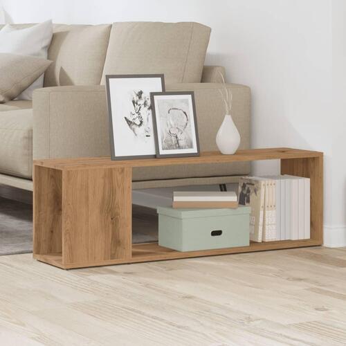 Tv-bord 100x24x32 cm konstrueret træ kunsteg