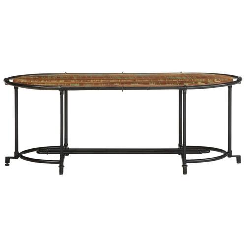 Sofabord 811x55x40 cm massivt genbrugstræ