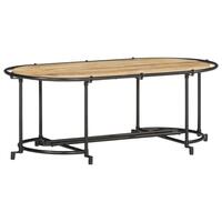 Sofabord 110x55x40 cm massivt ru mangotræ