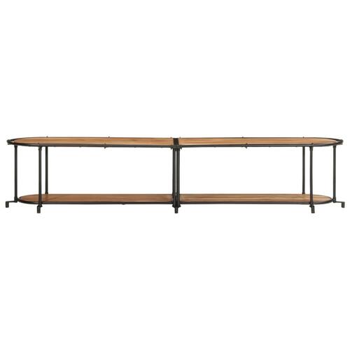 Tv-bord 200x42x40 cm massivt akacietræ