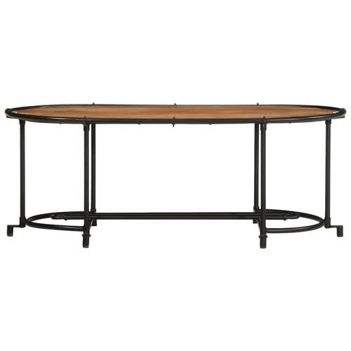 Sofabord 811x55x40 cm massivt akacietræ