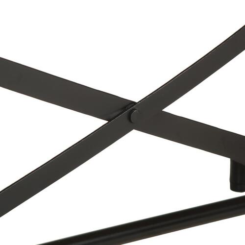 Konsolbord 110x42x76 cm massivt ru mangotræ