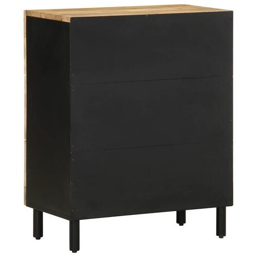 Skænk 60x33,5x75 cm massivt ru mangotræ