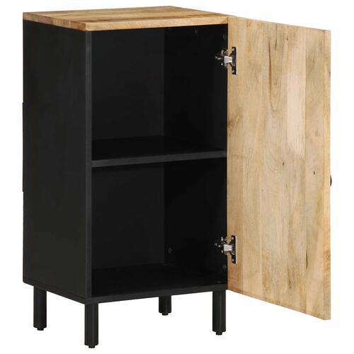 Skænk 40x33,5x75 cm massivt ru mangotræ