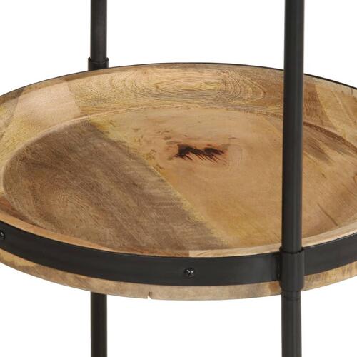 Sidebord Ø55x83 cm massivt mangotræ