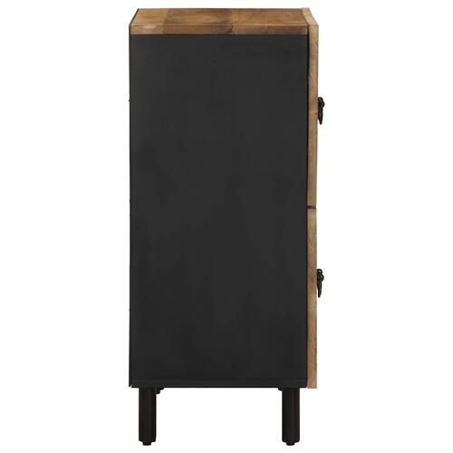 Skænk 60x33,5x75 cm massivt ru mangotræ