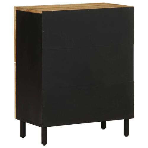 Skænk 60x33,5x75 cm massivt ru mangotræ