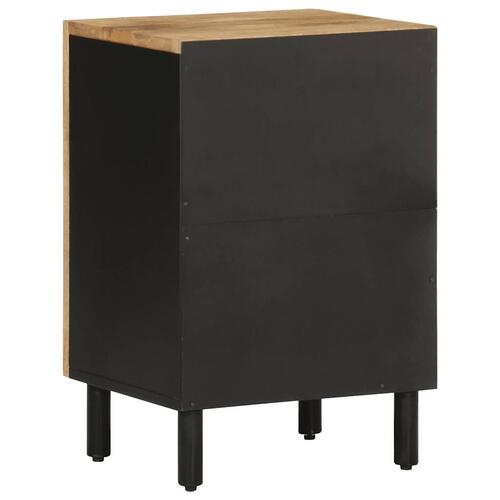Badeværelsesskab 38x33,5x58 cm massivt mangotræ