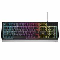 Gaming-tastatur Genesis NKG-1528 RGB Sort Multifarvet QWERTY