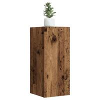 Tv-bord 30,5x30x60 cm konstrueret træ antikt træ
