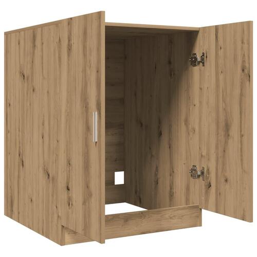 Vaskemaskineskab 70,5x71,5x91,5 cm kunsteg