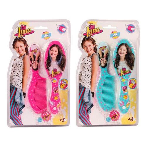 Soy Luna Beautybox til Piger Børste+halskæde pink