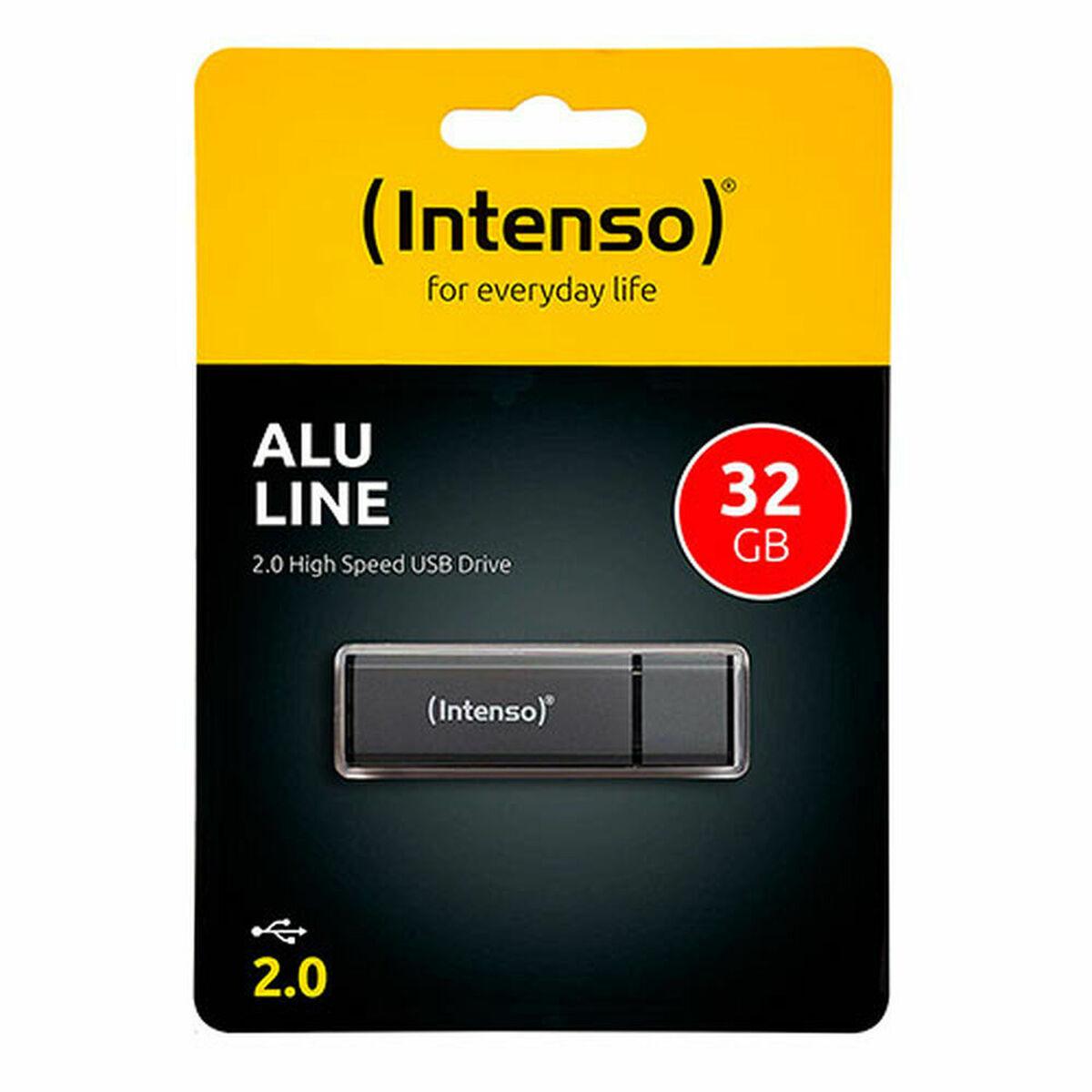 USB-stik INTENSO 3521481 USB 2.0 32GB Antracit 32 GB