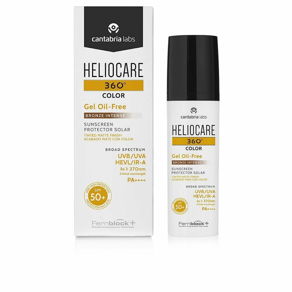 Heliocare 360° Color Gel Oil-Free SPF 50 - Bronze Intense billede