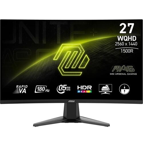 Gaming skærm MSI MAG 27CQ6F Quad HD 27" 180 Hz