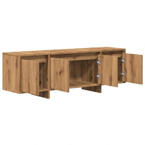 Tv-bord i konstrueret træ - 120 × 30 × 40,5 cm, kunsteg