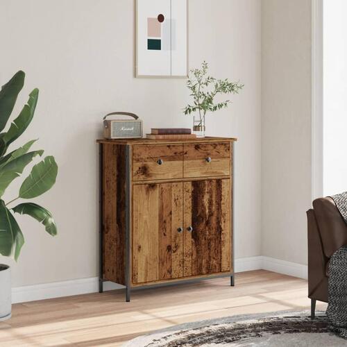 Skænk 70x41x56 cm konstrueret træ gammelt trælook