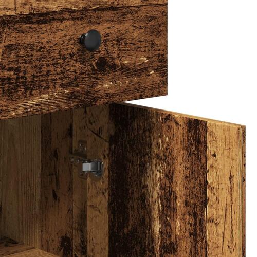 Skænk 70x41x56 cm konstrueret træ gammelt trælook
