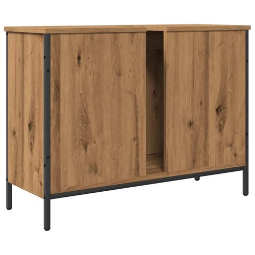 Vaskeskab 80x30x60 cm konstrueret træ kunsteg