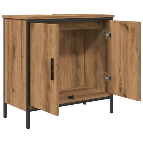 Vaskeskab 60x30x60 cm konstrueret træ kunsteg