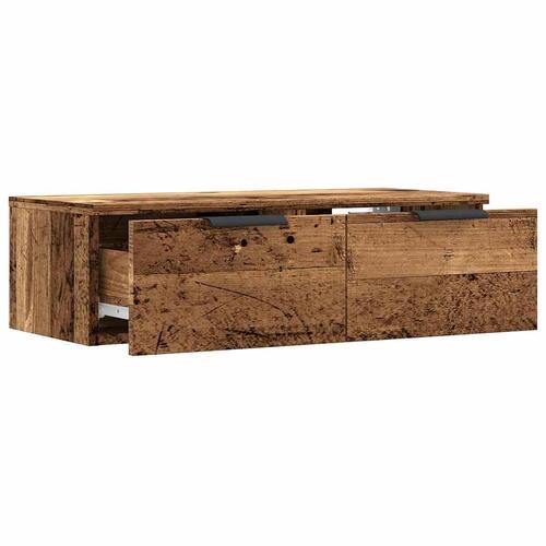 Vægskab 68x30x20 cm konstrueret træ kunsteg