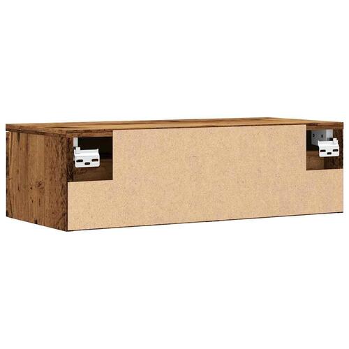 Vægskab 68x30x20 cm konstrueret træ kunsteg